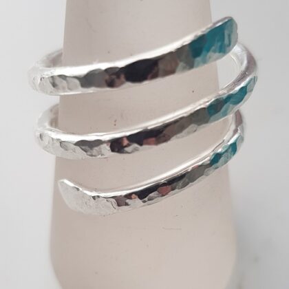 Silver Wrap Rings