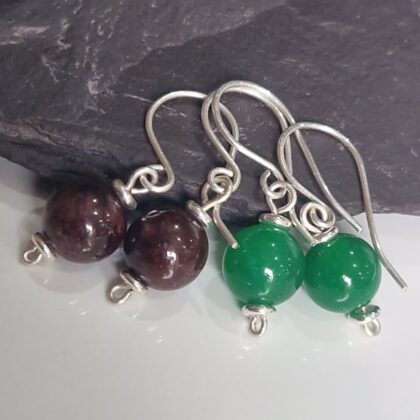 Chakra Hook Drop Earrings